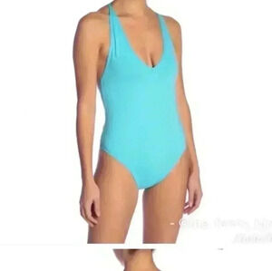 VYB Aqua one piece open "Y"back